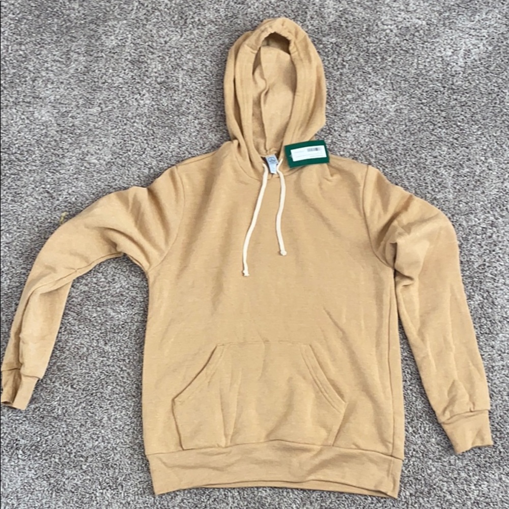 Alternative Apparel Tan Hoodie NWT